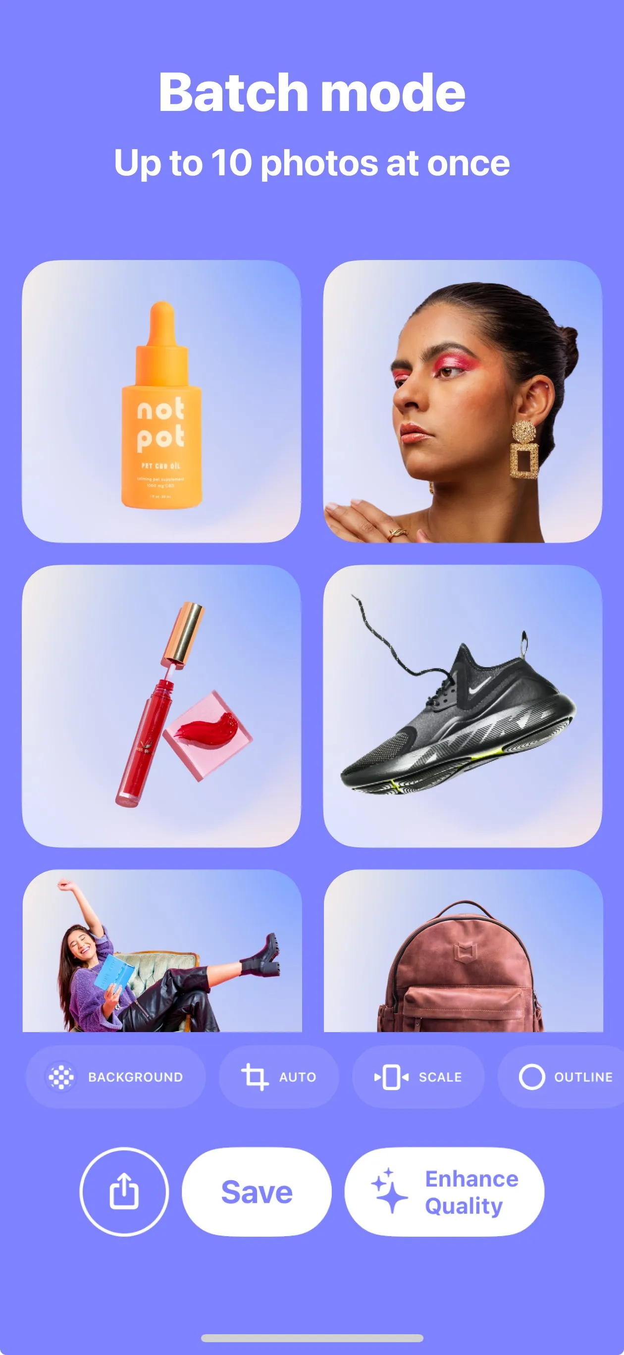 Snip on iPhone: batch mode